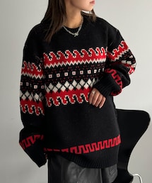 CIAOPANIC | 【NEEDLES/ニードルズ】CREW NECK SWEATER(ニット/セーター)