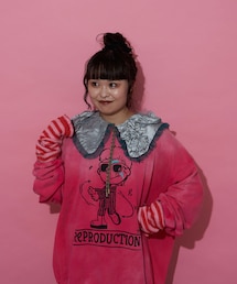 CIAOPANIC | 【＠yuna_maruu企画】【Me＋Me/ミープラスミー】チュールドッキングフリルつけ襟(ファッション雑貨)