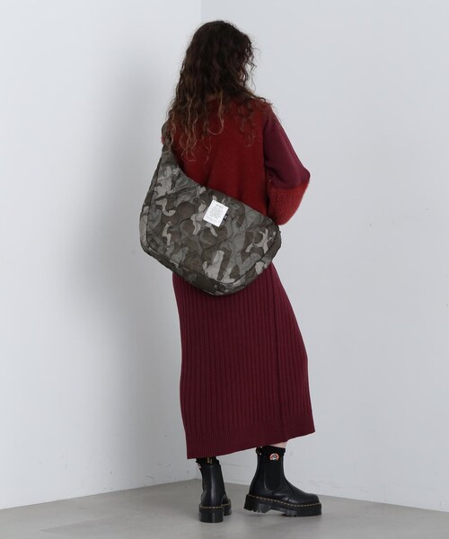 AVIREX(アヴィレックス)の「《限定》BONDING QUILTING SHOULDER BAG/キルティングショルダーバッグ(バッグ・ブラック/ブラックカモ/レッド/ネイビー/オリーブカモ・F)」の7枚目の写真