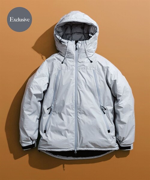 美品】『別注』NANGA×UR AURORA 3layer down 黒S 別注NANGA×URBAN RESEARCH
