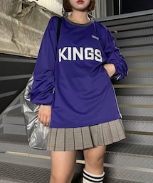 CIAOPANIC | 【NBA/エヌビーエー】別注ベロアロゴプルオーバー(Tシャツ/カットソー)