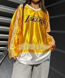 CIAOPANIC | 【NBA/エヌビーエー】別注レースドッキングプルオーバー(Tシャツ/カットソー)