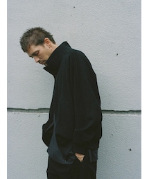 LIDNM | CROCHET BLADE WOOL BL(ブルゾン)