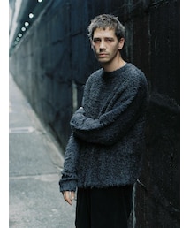 LIDNM | SILK FEATHER KNIT(ニット/セーター)