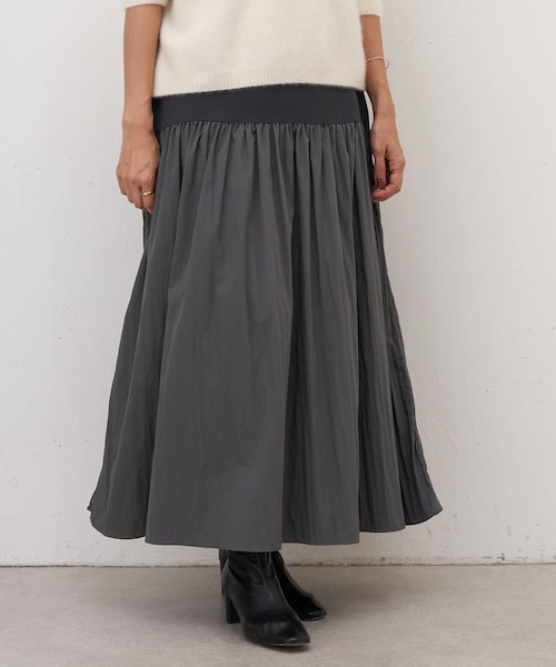 BEARDSLEY（ビアズリー）の「ウエストニットギャザースカート（）」 - WEAR
