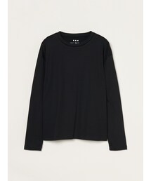 three dots（スリードッツ）の「シルキーコットンニット ロングスリーブ（その他）」
