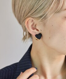 ear PAPILLONNER（イアパピヨネ）の「《WEB限定/2WAY》ハートウォームピアス（アクセサリー）」
