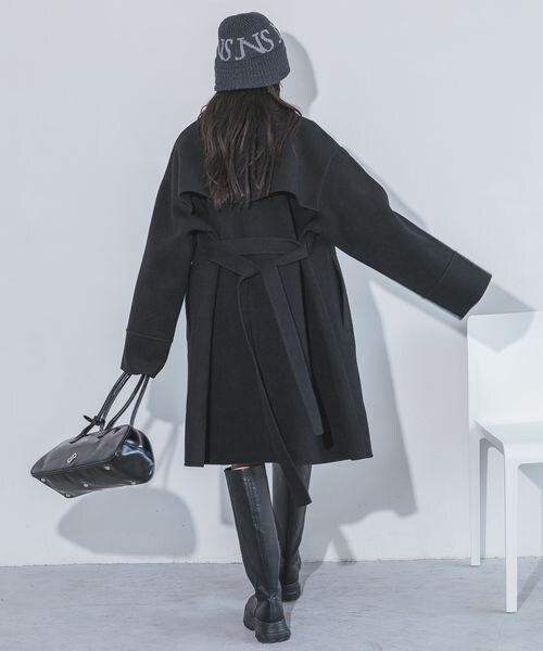 JEANASIS（ジーナシス）の「Wチェスターウールリバーミドルコート