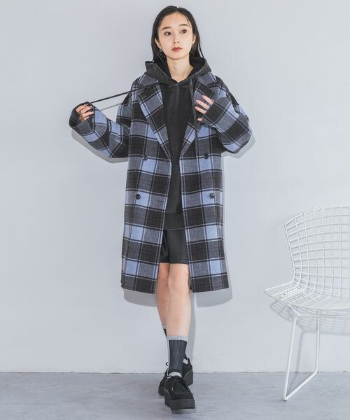 JEANASIS（ジーナシス）の「Wチェスターウールリバーミドルコート