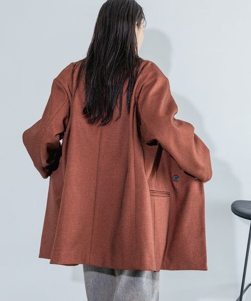 ジーナシス BOXYテーラードレザージャケット 楽天市場】【SALE／40%OFF】BOXYテーラードジャケット JEANASIS