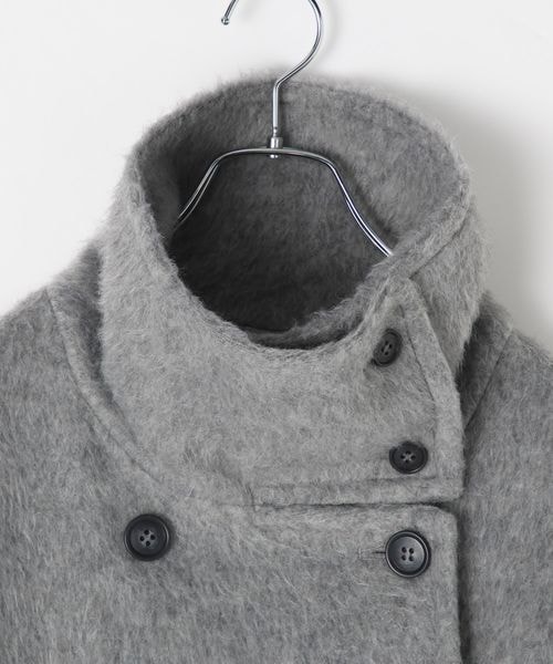 シャギー2wayミドルコート LEPSIM｜シャギー2WAYミドルコート | Rakuten Fashion(楽天