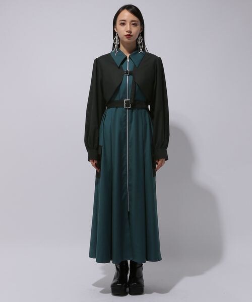HARE（ハレ）の「ボレロデザインカーゴワンピース（）」 - WEAR
