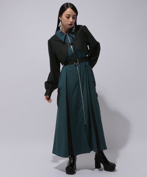 HARE（ハレ）の「ボレロデザインカーゴワンピース（）」 - WEAR