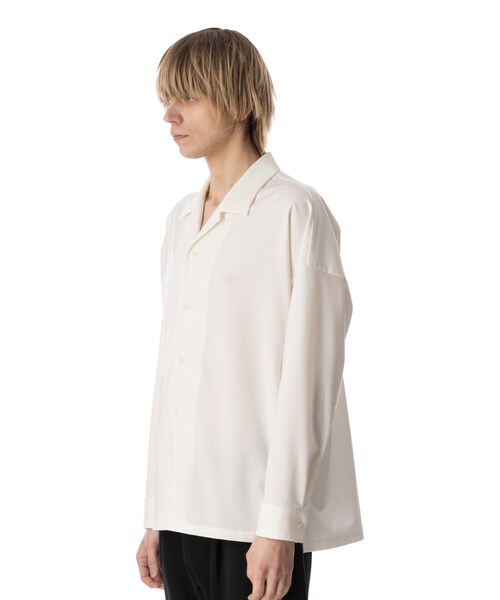 ATTACHMENT（アタッチメント）の「PE/RY STRETCH TROPICAL OVERSIZED OPENCOLLAR L/S