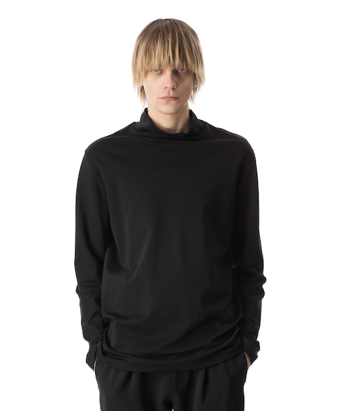 ATTACHMENT（アタッチメント）の「COTTON DOUBLE FACE SLIM FIT HIGHNECK L/S TEE（その他・メンズ・BLACK/01/D.GRAY/03・01/02/03）」の5枚目の写真