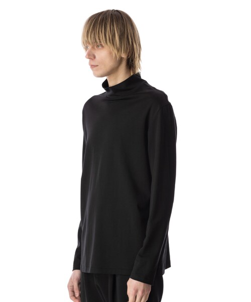 ATTACHMENT（アタッチメント）の「COTTON DOUBLE FACE SLIM FIT HIGHNECK L/S TEE（その他・メンズ・BLACK/01/D.GRAY/03・01/02/03）」の6枚目の写真