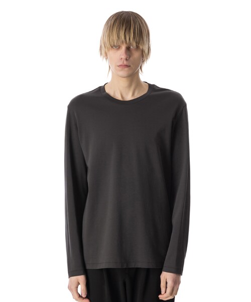 ATTACHMENT（アタッチメント）の「COTTON DOUBLE FACE SLIM FIT L/S TEE（その他・メンズ・BLACK/01/D.GRAY/03/WHITE/10・01/02/03）」の2枚目の写真
