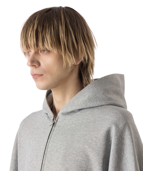 ATTACHMENT（アタッチメント）の「CO/PE DOUBLE KNIT ZIP UP HOODIE（その他・メンズ・グレイ系/06/BLACK/01・01/02/03）」の4枚目の写真