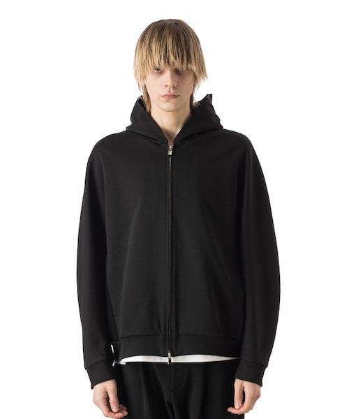 ATTACHMENT（アタッチメント）の「CO/PE DOUBLE KNIT ZIP UP HOODIE（その他・メンズ・グレイ系/06/BLACK/01・01/02/03）」の2枚目の写真
