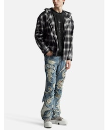 も*し様 thug club Arab Sword Sleeve 刺繍ロンT 2 も*し