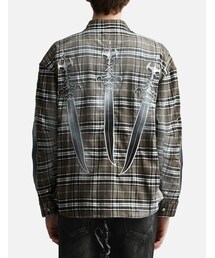 も*し様 thug club Arab Sword Sleeve 刺繍ロンT 2 も*し様 thug club Arab Sword Sleeve 刺繍ロンT 2 も*し