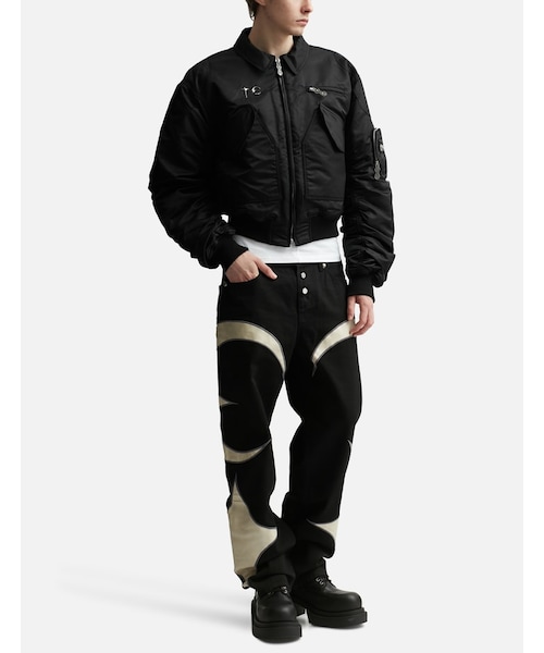 Thug Club（サグクラブ）の「TC Leather Washing Denim Pants（）」 - WEAR