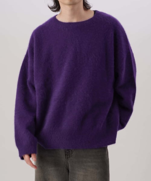 Lui's（ルイス）の「WOOL light knit（ニット/セーター）」 - WEAR