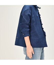 45R（フォーティファイブアール）の「藍インドカディのタックフリル