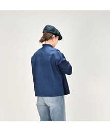 45R（フォーティファイブアール）の「藍インドカディのタックフリル