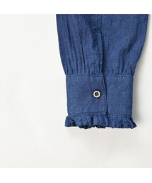 45R（フォーティファイブアール）の「藍インドカディのタックフリル