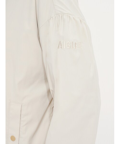 UVカット 吸水速乾 軽量 ショート丈 ノーカラージップナイロンジャケット