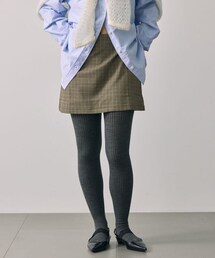 CITYチェックスカート