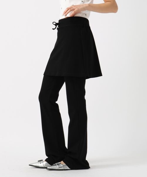 FOREVER 21(フォーエバー トゥエンティーワン)の「レイヤードカットフレアパンツ(フォーマルスーツ/小物・ブラック09/グレー10・S/M)」の20枚目の写真