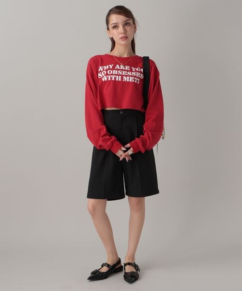 FOREVER 21(フォーエバー トゥエンティーワン)の「2WAYルーズスラックスパンツ(フォーマルスーツ/小物・ブラック09/グレー10/ダークブラウン58・S/M)」の22枚目の写真