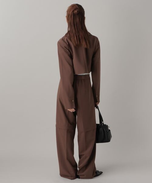 FOREVER 21(フォーエバー トゥエンティーワン)の「2WAYルーズスラックスパンツ(フォーマルスーツ/小物・ブラック09/グレー10/ダークブラウン58・S/M)」の11枚目の写真