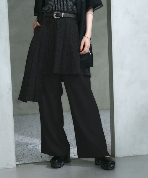 HARE ハレ　イソザイレイヤードラップパンツ HARE（ハレ）の「イソザイレイヤードラップパンツ（）」 - WEAR