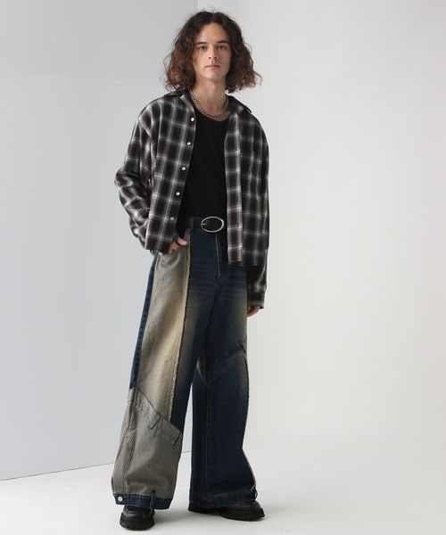 [即完品] HARE サイコウチクデニムパンツ HARE（ハレ）の「サイコウチクデニムパンツ(HARE)（デニムパンツ