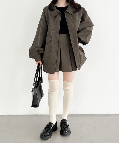 Heather（ヘザー）の「袖フレアリブニット（）」 - WEAR