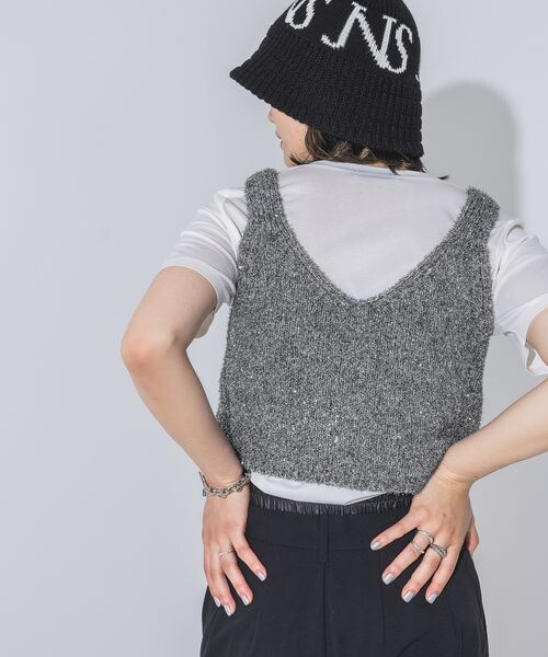 JEANASIS（ジーナシス）の「グリッタービスチェ2P SS（）」 - WEAR