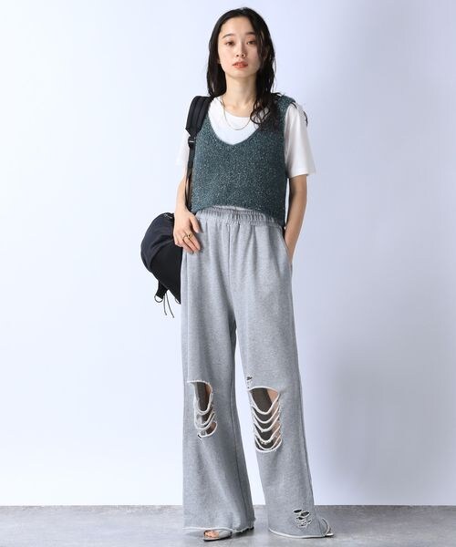 ジーナシス　グリッタービスチェ２Ｐ　Ｆ JEANASIS（ジーナシス）の「グリッタービスチェ2P SS（）」 - WEAR