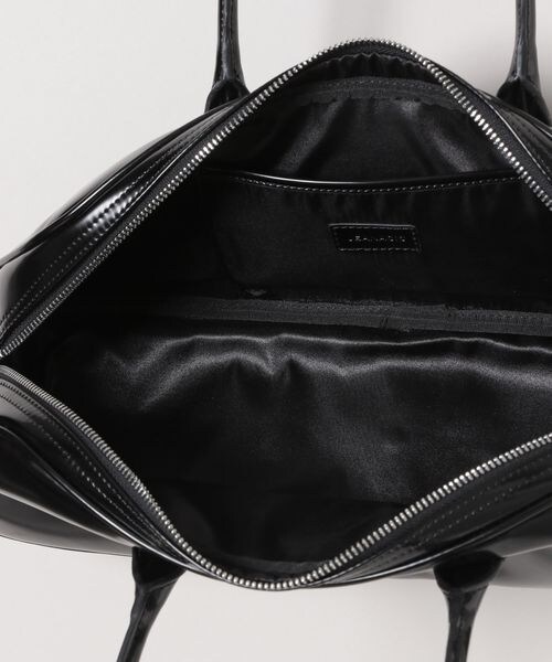 JEANASIS（ジーナシス）の「フェイクレザーボーリングBAG（バッグ・ブラック(09)/グレー(12)/ボルドー(35)・FREE）」の22枚目の写真