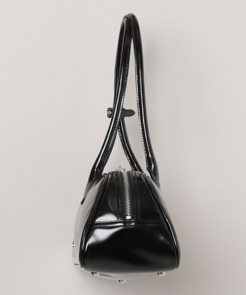 JEANASIS（ジーナシス）の「フェイクレザーボーリングBAG（バッグ・ブラック(09)/グレー(12)/ボルドー(35)・FREE）」の17枚目の写真