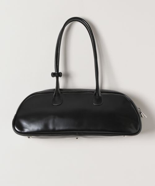 JEANASIS（ジーナシス）の「フェイクレザーボーリングBAG（バッグ・ブラック(09)/グレー(12)/ボルドー(35)・FREE）」の16枚目の写真