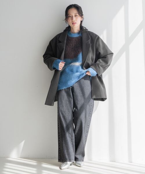 LOWRYS FARM（ローリーズファーム）の「ダブルフェイスユルジャケット