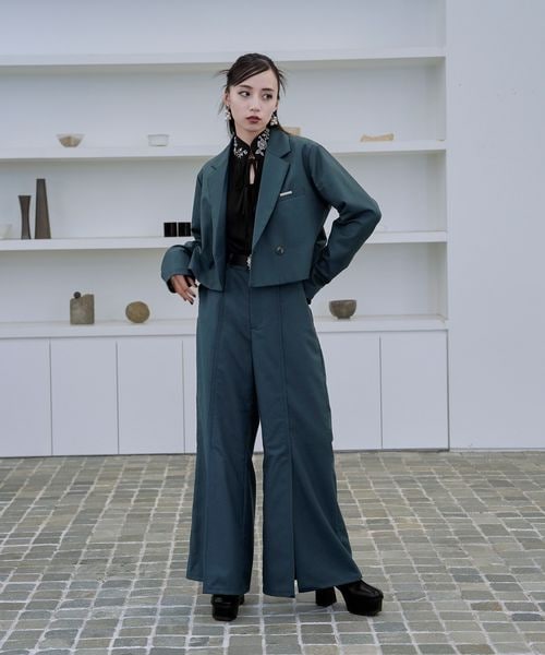 HAREハレ/セットアップ エスニックスーツ総柄 民族柄　上下セット 個性的 HARE ハレ 総柄刺繍セットアップ エスニック柄 M メンズ - メルカリ