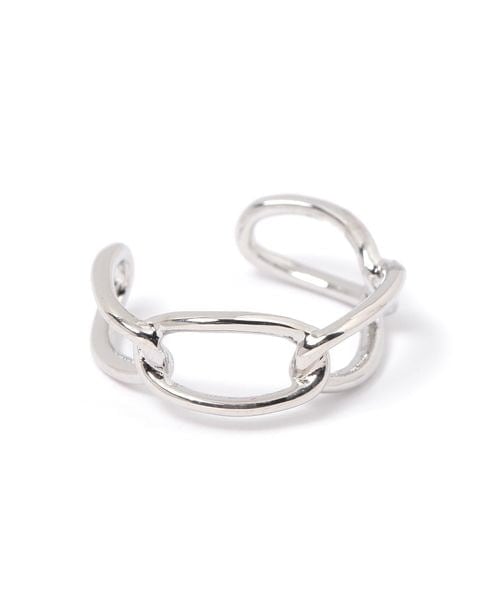 LAKOLE（ラコレ）の「[MENS]チェーンつなぎリング（アクセサリー・メンズ・シルバー(01)・F）」の3枚目の写真