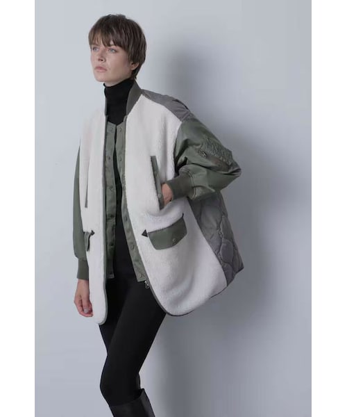 STUMBLY スタンブリー　グレー ポンチョ・ケープコート ウールフラノ ポンチョコート ケープコート ポンチョ