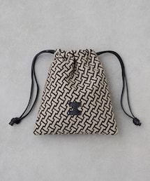 IACUCCI モノグランマ ポーチ IACUCCI（イアクッチ）の「モノグランマ ポーチ JACQUARD/RUGA