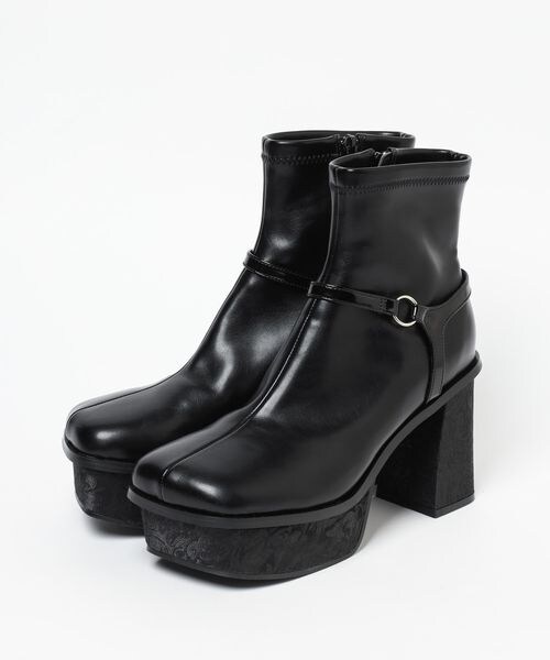 HARE（ハレ）の「ガラソールチャンキーブーツ（）」 - WEAR