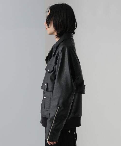 大人気新品セール ブ HARE（ハレ）の「レザードッキングブルゾン（）」 - WEAR ジャケット・アウター